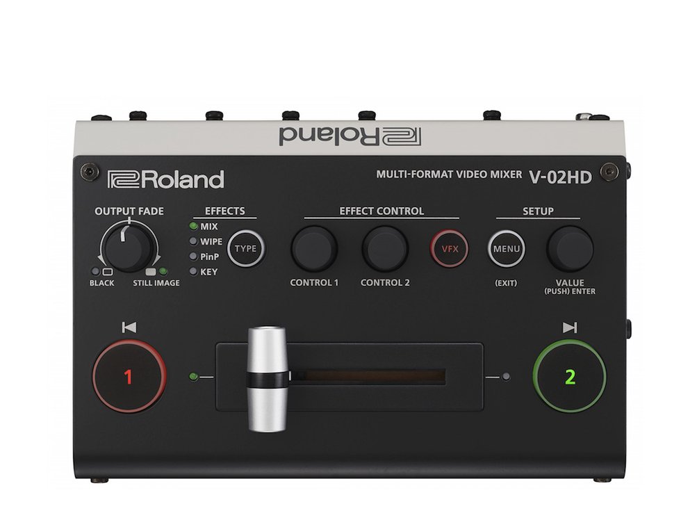 Roland Pro AV Introduces V-02HD Multi-Format Video Mixer